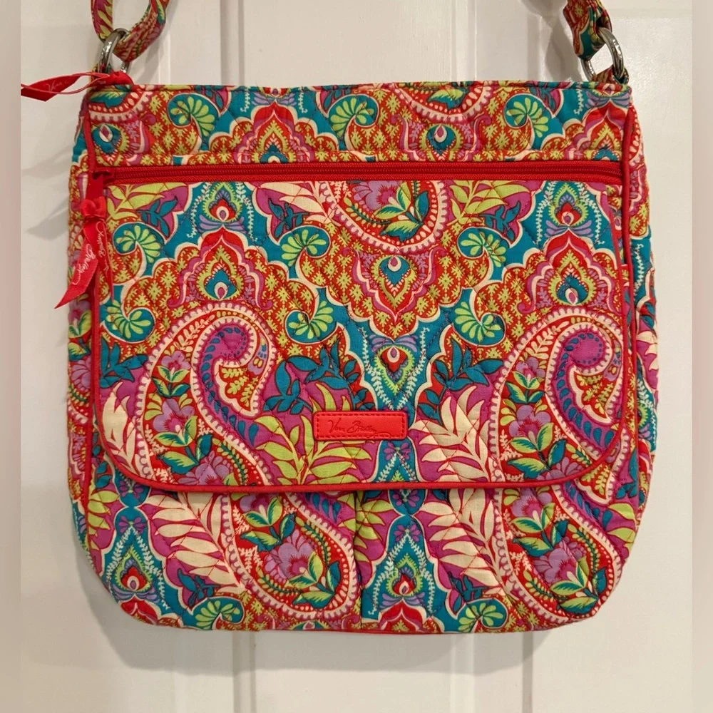 🌺 Vera Bradley Paisley in Paradise Mailbag – New - Picture 3 of 9